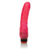 California Exotic Novelties Hot Pinks Curved Penis 8 inches Vibrating Dildo - Pleasure Enhancing Pink Pleasure Toy for Women - Adult Naughty Store