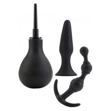 California Exotic Novelties Advanced Anal Explorer Kit Black - Adult Naughty Store