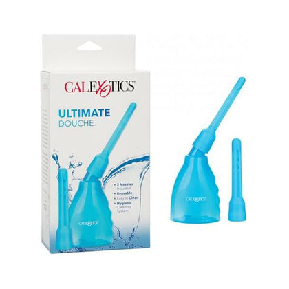 California Exotic Novelties Ultimate Douche Blue - Model UD-2021 - Unisex Anal and Vaginal Cleansing System