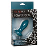 California Exotic Novelties Power Gem Vibrating Petite Crystal Probe Blue - Model PGP-001: A Luxurious Pleasure Experience for Women - Adult Naughty Store