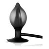 Booty Call Booty Pumper Small Black Inflatable Plug - Model BCP-1001 - Unisex Anal Pleasure - Intense Satisfaction - Onyx Black - Adult Naughty Store