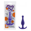 California Exotic Novelties Booty Call Booty Rocker Purple Silicone Butt Plug - Model BC-01P - Unisex Anal Pleasure Toy - Adult Naughty Store