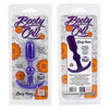 California Exotic Novelties Booty Call Booty Teaser Purple Silicone Butt Plug - Model BC-007 - Unisex Anal Pleasure Toy - Adult Naughty Store