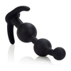 California Exotic Novelties Booty Call Booty Beads Black - Premium Silicone Anal Beads for Sensual Pleasure