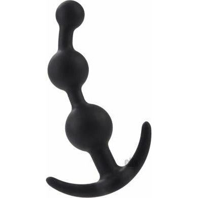 California Exotic Novelties Booty Call Booty Beads Black - Premium Silicone Anal Beads for Sensual Pleasure - Adult Naughty Store