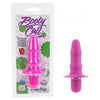 California Exotic Novelties Booty Call Booty Buzz Pink Vibrating Silicone Anal Probe - Model BCBBP - Adult Naughty Store