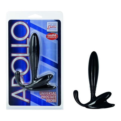 California Exotic Novelties Apollo Prostate Probe Black - Premium Male Anal Toy for Intense Pleasure