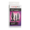 Introducing the Sensual Bliss Silicone Anal Trainer Kit Black 3 Piece Set - Model SBATK-001: The Ultimate Pleasure for All Genders and Unforgettable Backdoor Delights