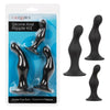 California Exotic Novelties Silicone Anal Ripple Kit - SE-0410-25-2 - Unisex Pleasure Toys for Anal Stimulation - Black