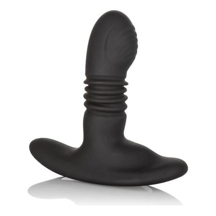 Cal Exotics Eclipse Thrusting Rotator Probe Black - Powerful Rechargeable Silicone Pleasure Toy for Intense Stimulation