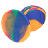 California Exotic Novelties Cheeky Large Swirl Tie Dye Silicone Anal Plug - Model SE-0439-20-3 - Unisex Pleasure - Multi-Colored - Adult Naughty Store