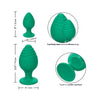 California Exotic Novelties Cheeky Probe Green - Model CP-001 - Unisex Anal Plug for Sensual Pleasure - Vibrant Green - Adult Naughty Store