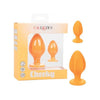 California Exotic Novelties Cheeky Probe Orange - Model CP-101: Unisex Anal Pleasure Toy - Adult Naughty Store