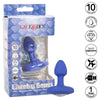 Cheeky Gems Vibrating Probe Small Blue - The Ultimate Pleasure Experience for All Genders and Anal Stimulation - Adult Naughty Store