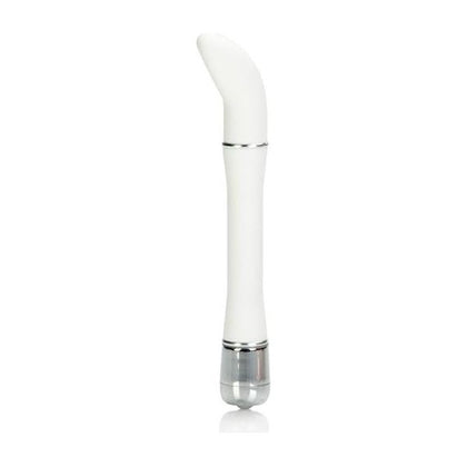 Luvia Satin Scoop White Vibrator - Powerful Personal Massager for Women, Targeted Pleasure Experience