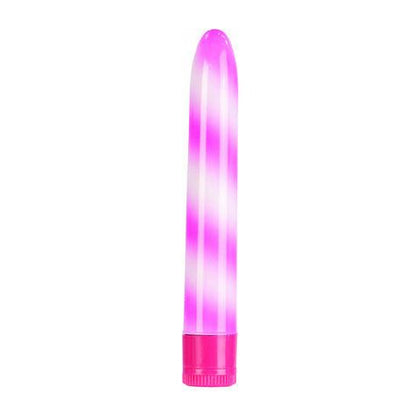 Pink Candy Cane Vibrator - 7