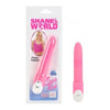 Shane's World Sorority Rush Vibe - Satin Finish Massager with 3 Speeds of Vibration - Model SW-SRV001 - For Women - Clitoral Stimulation - Pink - Adult Naughty Store