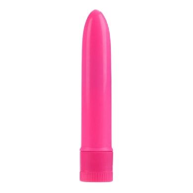 CalExotics Neon Vibes Mini Vibrator - Model NV-001 - Compact Clitoral and G-Spot Pleasure - Pink - Adult Naughty Store