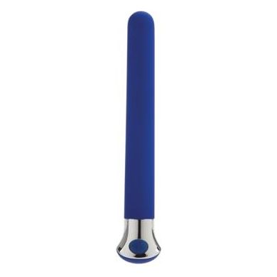 Risque 10 Function Slim Blue Vibrator - Powerful Pleasure for Women - Adult Naughty Store