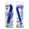 California Exotic Novelties Risque G 10-Function Blue G-Spot Vibrator for Women's Intense Pleasure - Adult Naughty Store