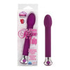 California Exotic Novelties 10 Function Risque Tulip Vibrator Purple - Intense Vibration for Sensual Pleasure