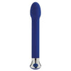 California Exotic Novelties 10 Function Risque Tulip Vibrator Blue - Intense Pleasure for Women