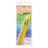 California Exotic Novelties Sparkle Slim Vibe Yellow - Powerful 3-Speed Waterproof Vibrating Massager for Women's Clitoral Stimulation - Adult Naughty Store