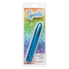 California Exotic Novelties Sparkle Slim Vibe Blue - Powerful 3-Speed Waterproof Vibrating Massager for Women's Sensual Pleasure - Adult Naughty Store