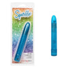 California Exotic Novelties Sparkle Slim Vibe Blue - Powerful 3-Speed Waterproof Vibrating Massager for Women's Sensual Pleasure - Adult Naughty Store