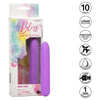 California Exotic Novelties Bliss Liquid Silicone Mini Vibe Purple - Powerful 10-Speed Rechargeable Vibrator for Women, Intense Pleasure for Internal and External Stimulation - Adult Naughty Store