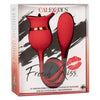 California Exotic Novelties French Kiss Casanova Red Vibrator for Women - Intense Pleasure for Unforgettable Moments - Adult Naughty Store