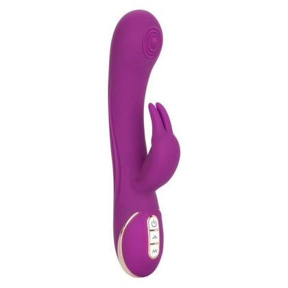 California Exotic Novelties Jack Rabbit Signature Silicone Thumping Rabbit Vibrator - Model XR-4567 - For Women - Dual Stimulation - Purple - Adult Naughty Store