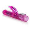 Introducing the Sensational PleasureMate SE1610-50 Pink Waterproof Jack Rabbit Vibrator for Women