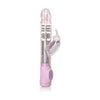 Introducing the SensaThrust X-10 Pink Vibrator: The Ultimate Thrusting Pleasure Machine for Her!