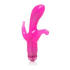California Exotic Novelties Triple Tease Pink Vibrator - Model TT-532: 3-Way Flexible Pleasure for Women
