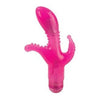 California Exotic Novelties Triple Tease Pink Vibrator - Model TT-532: 3-Way Flexible Pleasure for Women - Adult Naughty Store