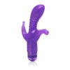 Introducing the Triple Tease Purple Vibrator - The Ultimate Pleasure Experience for Her