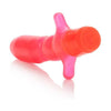 Introducing the PleasureVibe Anal-T 3.25 inches Pink Vibrating Butt Plug for Men and Women
