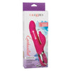 Caliifornia Exotic Novelties Enchanted Embrace Pink Dual Stimulator Vibrator - Model EEDS-001 - Female - Clitoral and G-Spot Stimulation - Adult Naughty Store