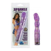 Sparkle Softees The G Glittered Waterproof 3-Speed Power Packed Massager - Model SE0722-01 - Female - G-Spot Stimulation - Pink - Adult Naughty Store