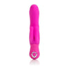 Posh Silicone Double Dancer Pink Vibrator - Luxurious Dual Massager for Women, Clitoral and G-Spot Stimulation - Model DD-3001 - Pink