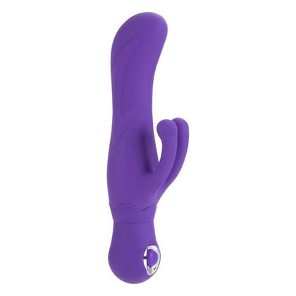 Luxurious Posh Silicone Double Dancer Purple Vibrator - Dual Massager for Women, Clitoral and G-Spot Stimulation (Model PD4921-12)