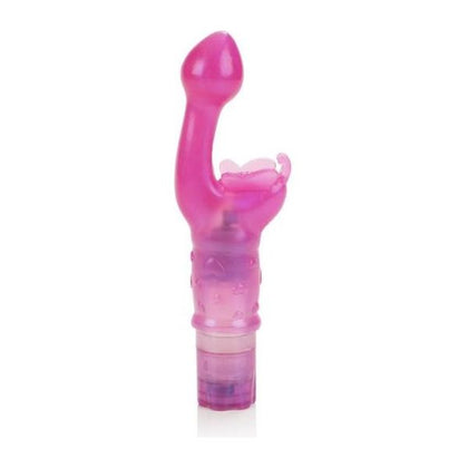 California Exotic Novelties Butterfly Kiss Pink Vibrator - The Ultimate Total Feminine Arousal - Model BKPV-BULK - For Women - G-Spot and Clitoral Stimulation - Pink