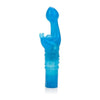 California Exotic Novelties Butterfly Kiss Blue Vibrator - Model BKB-001 - Women's G-Spot and Clitoral Pleasure - Sensual Blue - Adult Naughty Store