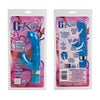 California Exotic Novelties G-Kiss Vibe - Model GK-1001 - Dual Motor G-Spot and Clitoral Stimulator - Blue