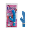 California Exotic Novelties G-Kiss Vibe - Model GK-1001 - Dual Motor G-Spot and Clitoral Stimulator - Blue - Adult Naughty Store