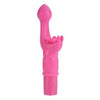 California Exotic Novelties Silicone Butterfly Kiss Pink Vibrator - Model SBK-001: Intensify Your Pleasure with this Sensual G-Spot and Clitoral Stimulator - Adult Naughty Store