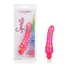 Cal Exotic Novelties Sparkle Glitter Jack Pink Vibrating Dildo - Model SGJ-001 - Women's Intense Pleasure and Sensual Stimulation - Pink - Adult Naughty Store