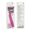 California Exotic Novelties Power Stud G Waterproof Vibrator - Model G-W-P - For Women - G-Spot Stimulation - Pink - Adult Naughty Store