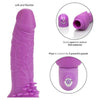 California Exotic Novelties Power Stud Clitterific Purple Waterproof Vibrator - Model PS-1001 - For Women - Clitoral Stimulation - Intense Pleasure in a Vibrant Purple Hue - Adult Naughty Store